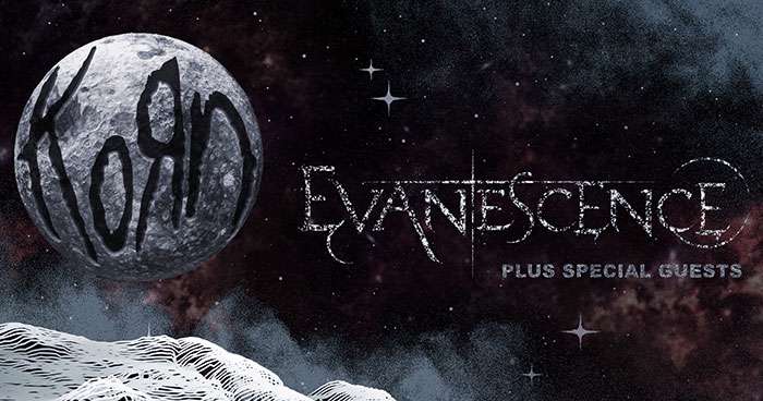 Korn and Evanescence US Tour Thru September 16