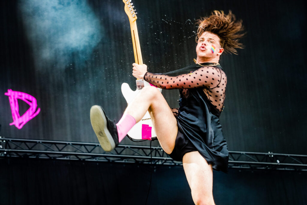 Yungblud live on stage