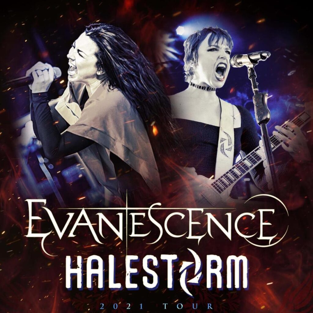 Evanescence & Halestorm Are Hitting The Road Together