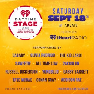 iHeartRadio music awards 2021 lineup daytime