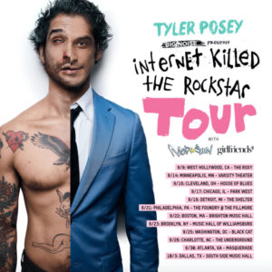 Tyler Posey internet killed the rockstar tour