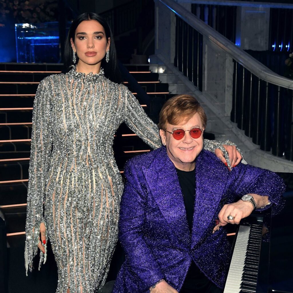 Elton John & Dua Lipa Unite on "Cold Heart"
