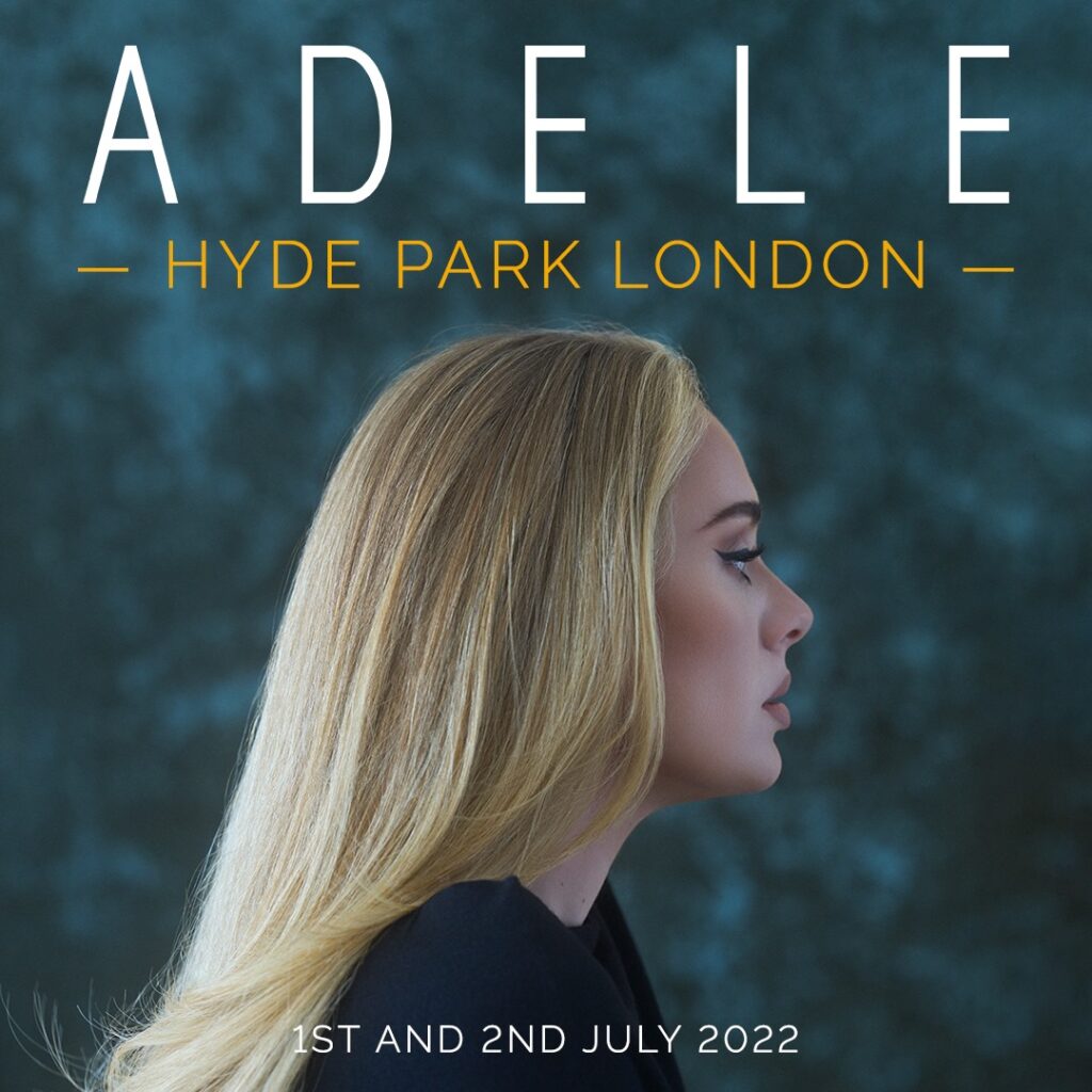 Adele Announces First Shows in Five Years for July 2022