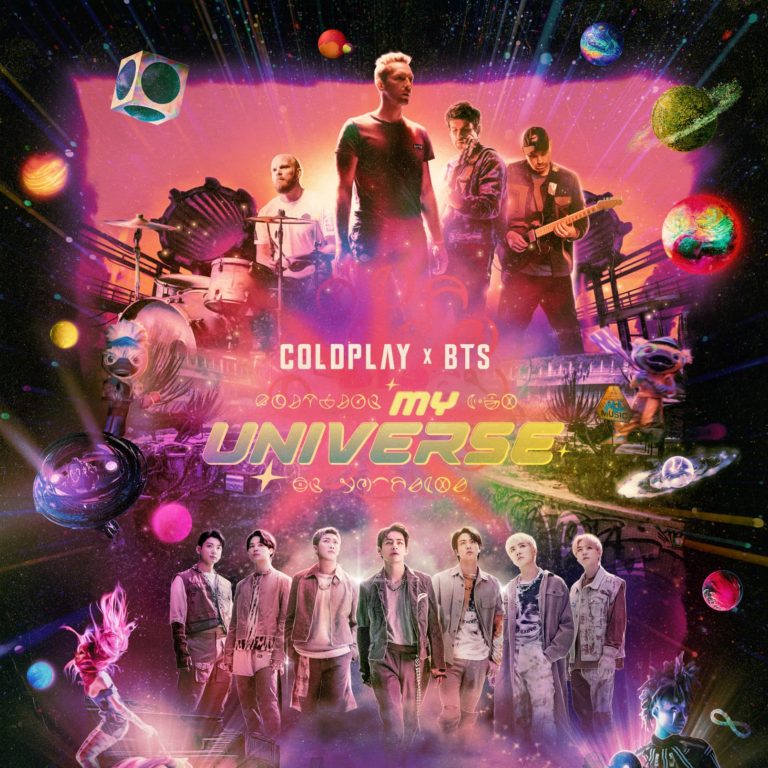 Coldplay BTS my universe
