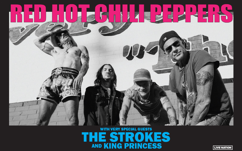Red Hot Chili Peppers Tour- July 23- September 18