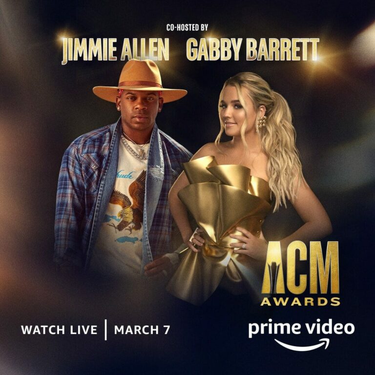 Gabby Barrett Jimmie Allen Dolly Parton acm awards 2022