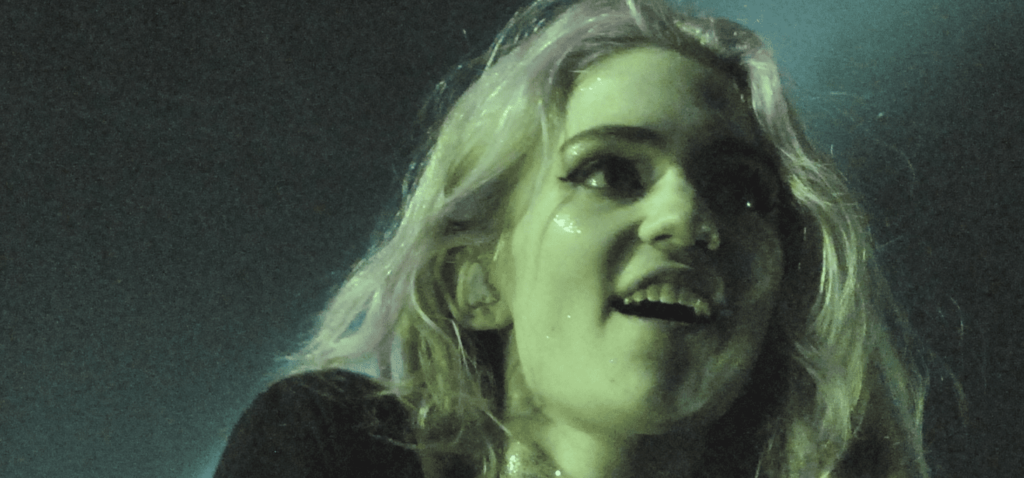 Grimes Starts Her New Era with "Shinigami Eyes"