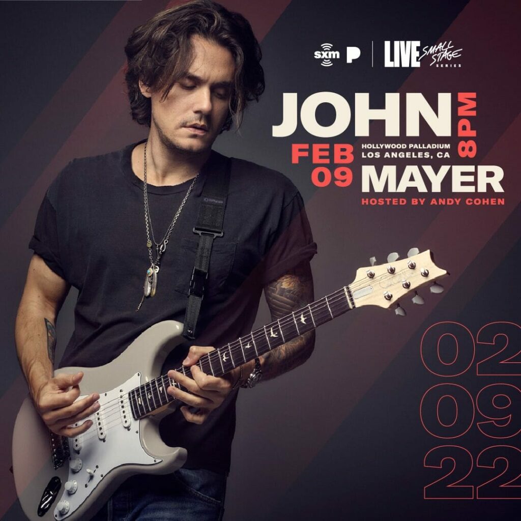 John Mayer to Perform "Small Stage Series" Concert in Los Angeles