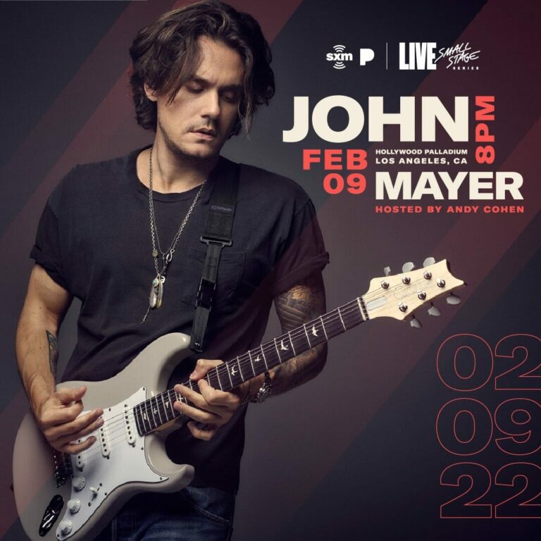 John Mayer siriusxm pandora concert