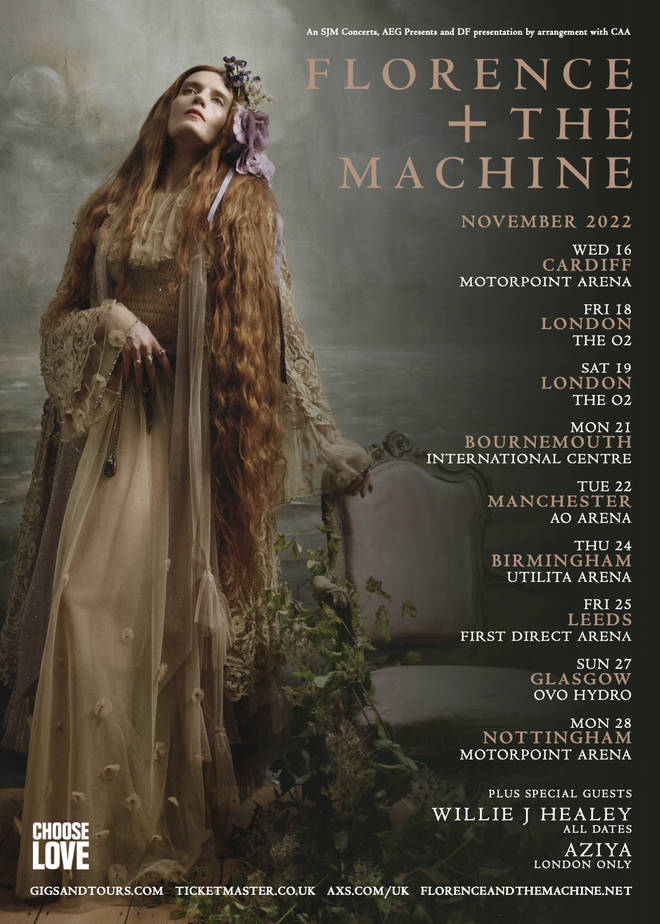 Florence + The Machine's 'Dance Fever' Tour (April 29 - October 14)