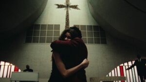 Zendaya and Labrinth in "Euphoria"