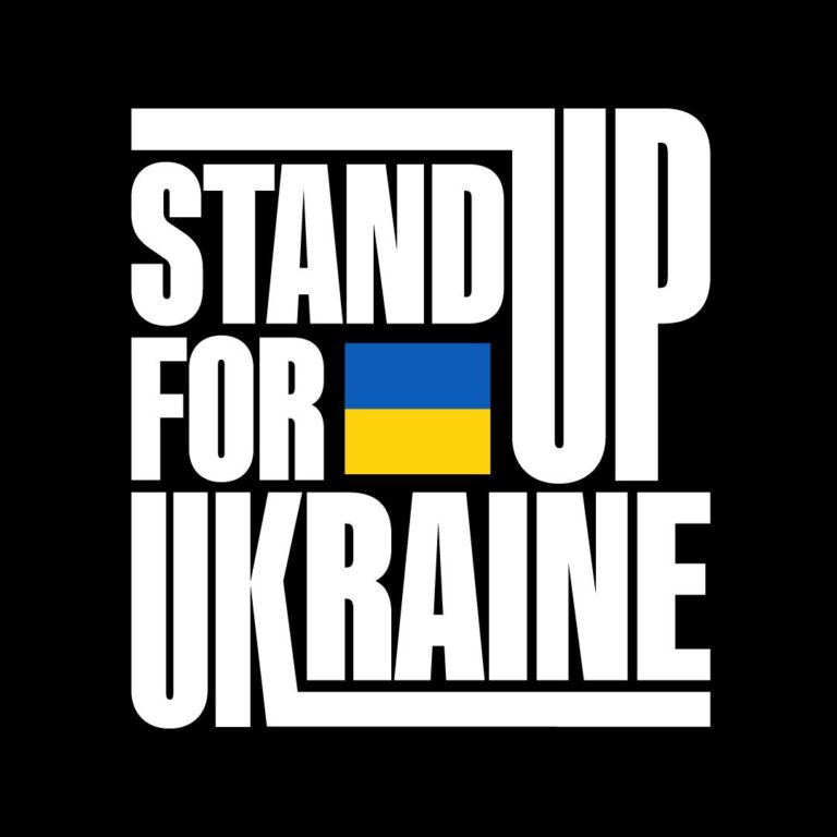 Stand up for Ukraine social media rally