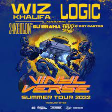 Wiz Khalifa and Logic Announce 'Vinyl Verse Tour' (April 30 - Sep. 2)