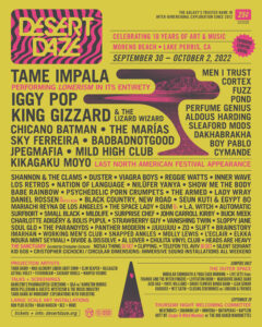 Desert Daze Festival Flyer