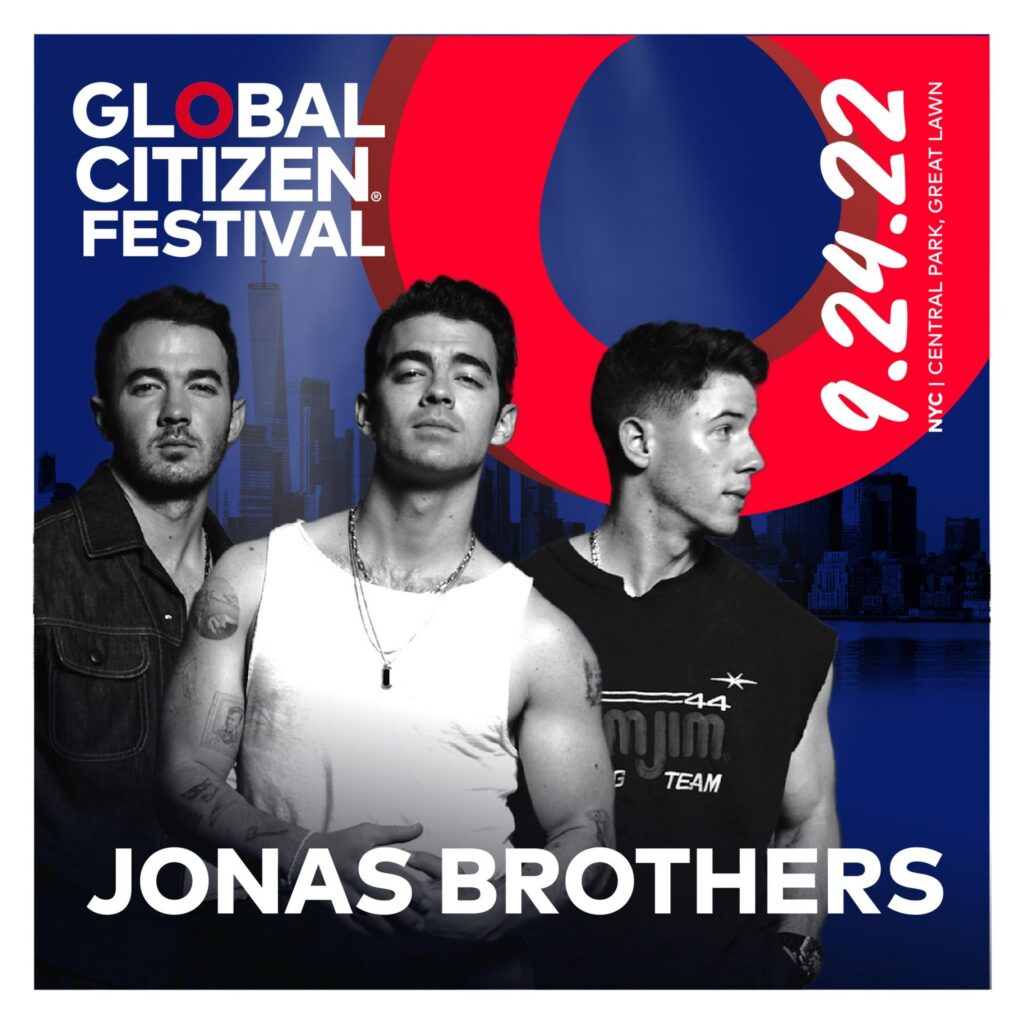 Jonas Brothers, Charlie Puth, MÅNESKIN to Headline Global Citizen Festival