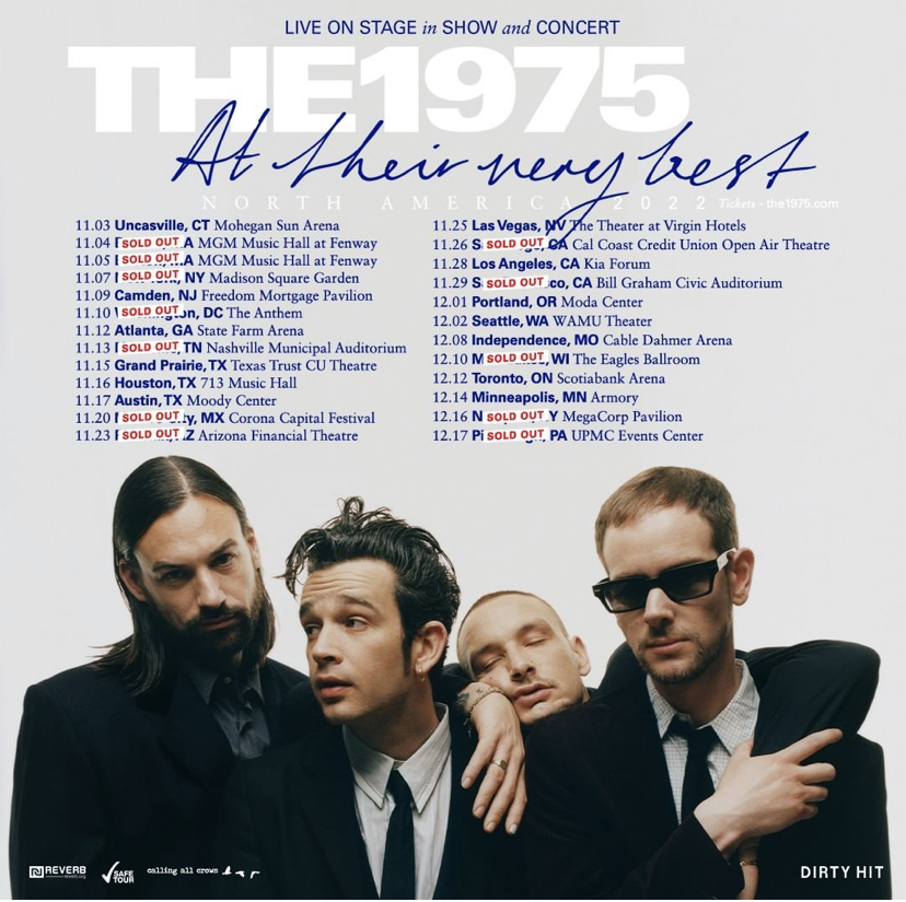 The 1975 Announce North American Tour Dates • Music Daily