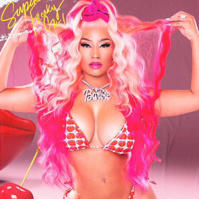 Nicki Minaj bodies her new single "Super Freaky Girl," with sexual innuendo, flow changes, and overall playful energy. The Rick James-inspired track is her first solo single since 2019's "Yikes." Along with its release, "Super Freaky Girl" is already making history and breaking Spotify streaming records.