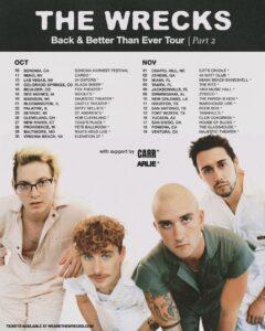 The Wrecks tour
