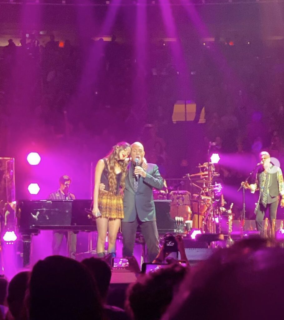 Billy Joel Welcomes Olivia Rodrigo On Stage At MSG