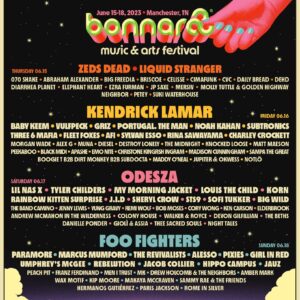 Bonnaroo festival 2023