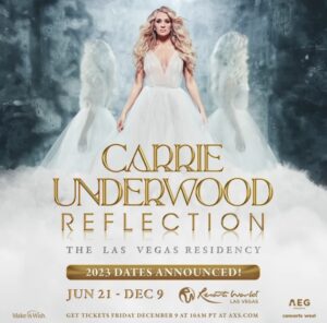 Carrie Underwood reflection las vegas residency 2023