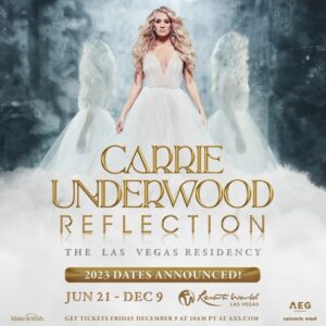 Carrie Underwood reflection las vegas residency 2023