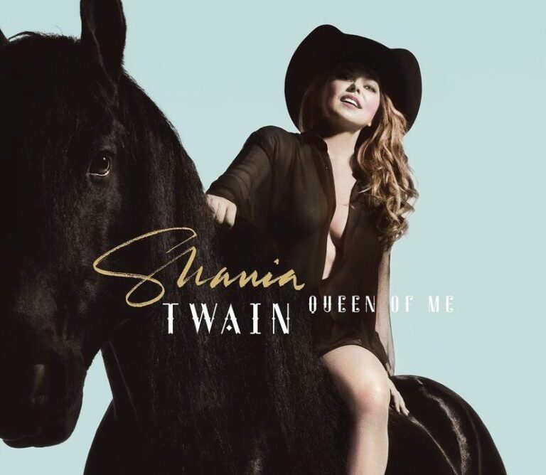 Shania Twain gets ready for the big return of her new album Queen Of Me with a new single, the liberating "Giddy Up!"