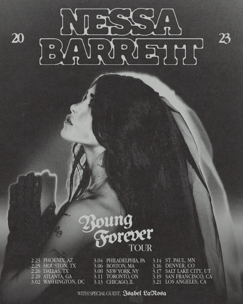 Nessa Barrett Young Forever Tour