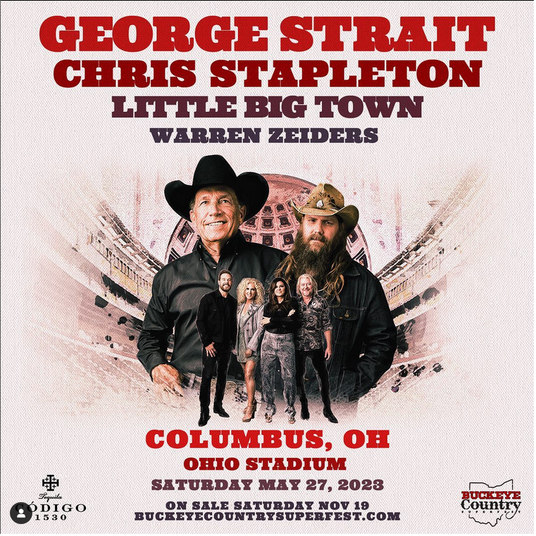 George Strait on Tour with Chris Stapleton