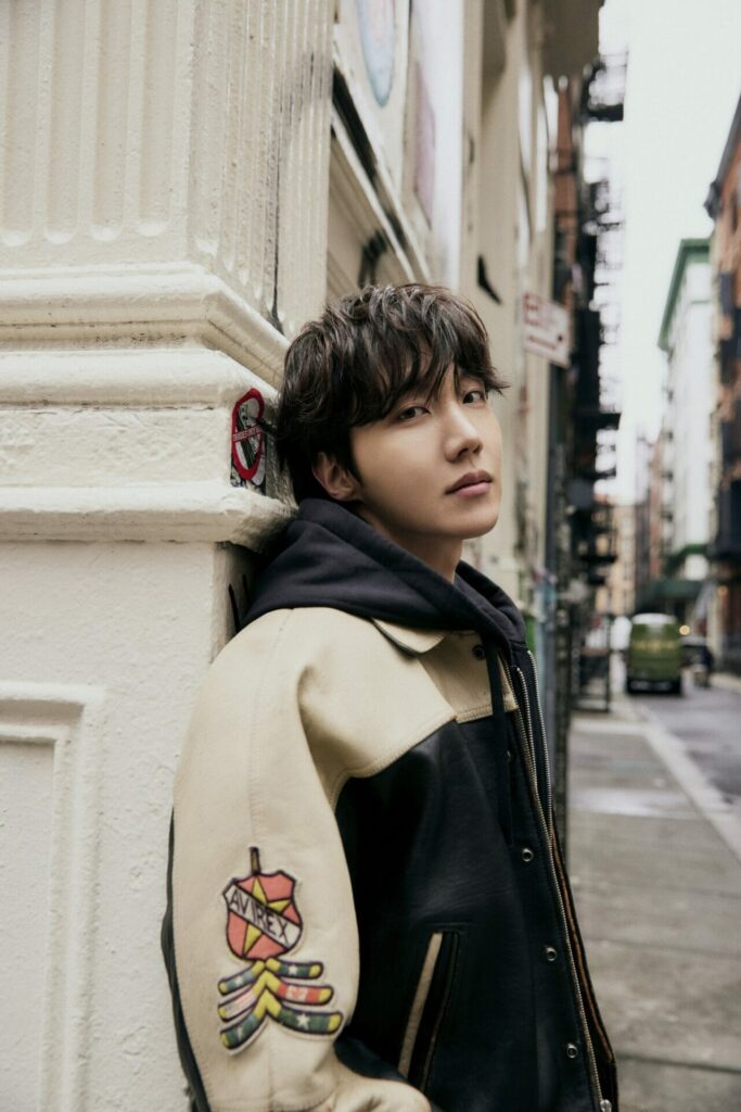 j-hope "on the street" photo via BIGHIT MUSIC Twitter