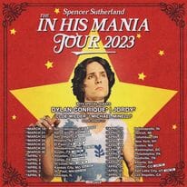 Spencer Sutherland Tour Poster