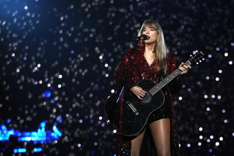 Taylor Swift at the Eras Tour in Houston, Texas