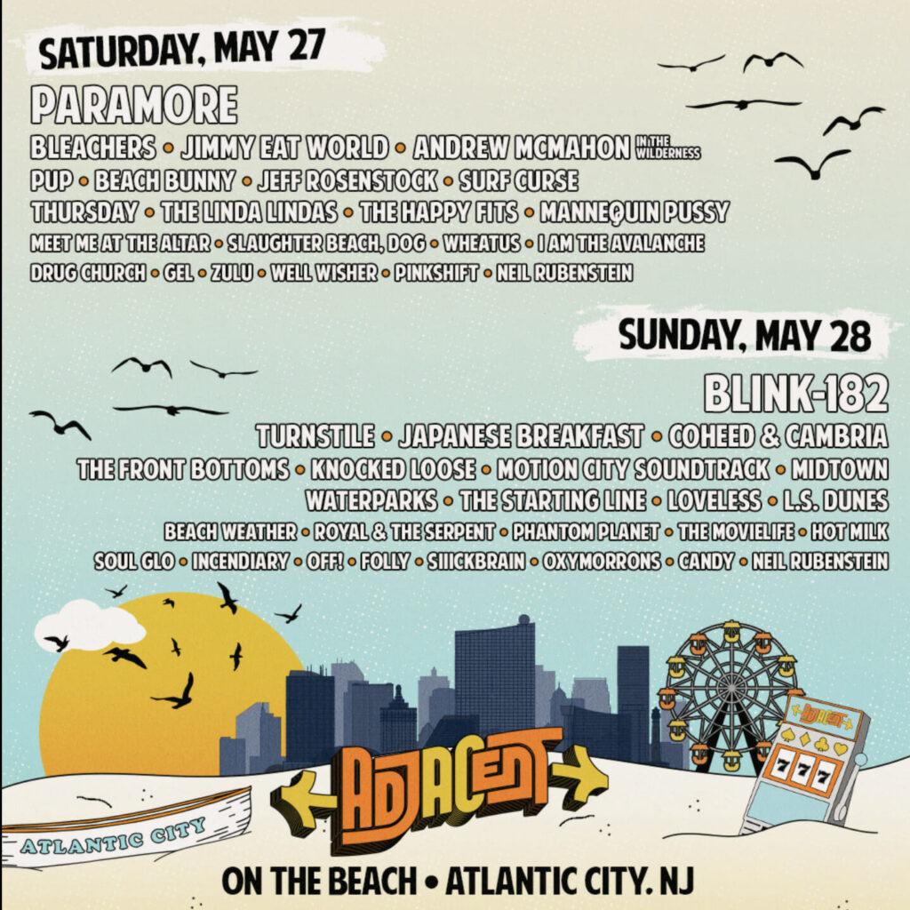 Look Inside The Adjacent Music Festival in Atlantic City • Music Daily