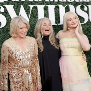 Kim Petras and Martha Stewart take over New York City's Hard Rock Hotel to celebrate the launch of Sports Illustrated's Swimsuit Issue 2023.