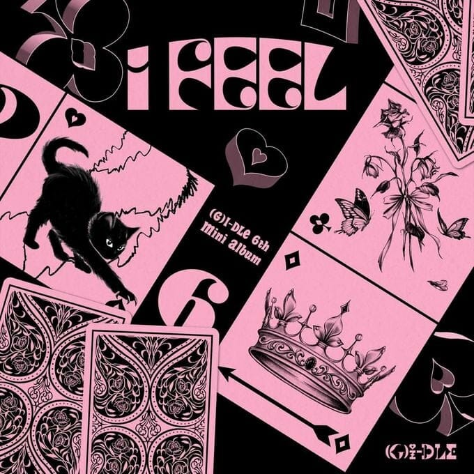 (g)i-dle 'i feel' album cover
