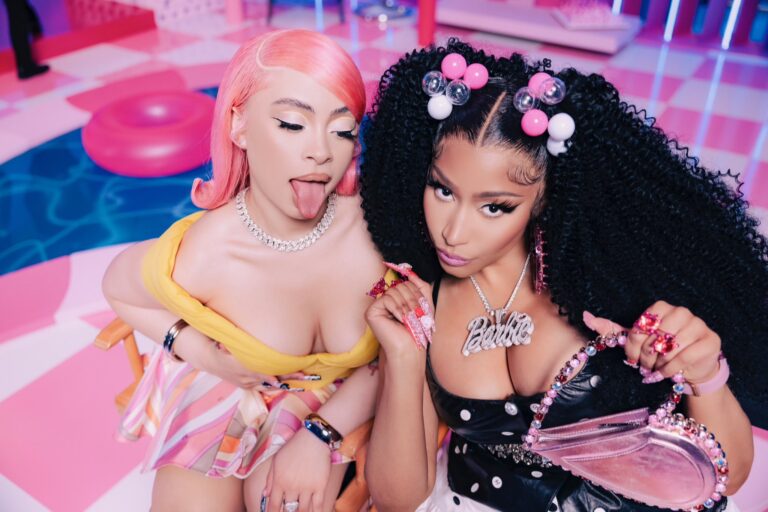 “Barbie World” sampling Aqua’s “Barbie Girl” reunites the dynamic duo Nicki Minaj and Ice Spice for their second collaboration.