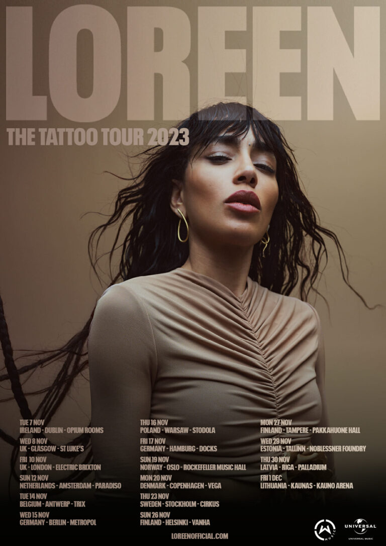 Loreen Tour Poster