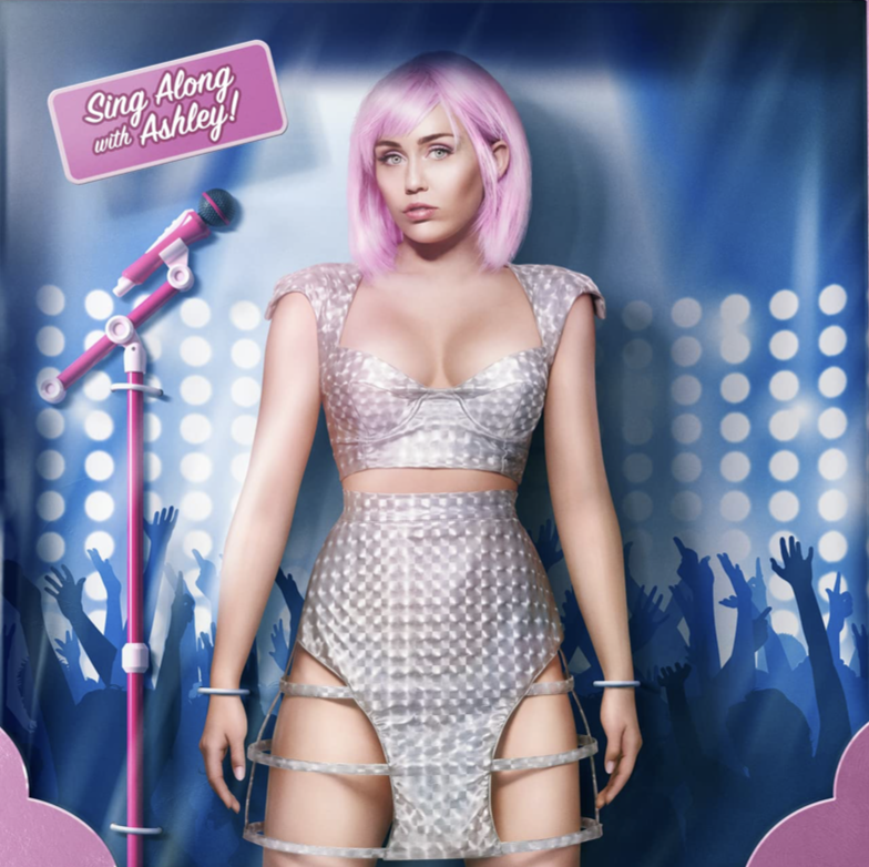 Miley Cyrus in "Black Mirror" TV series