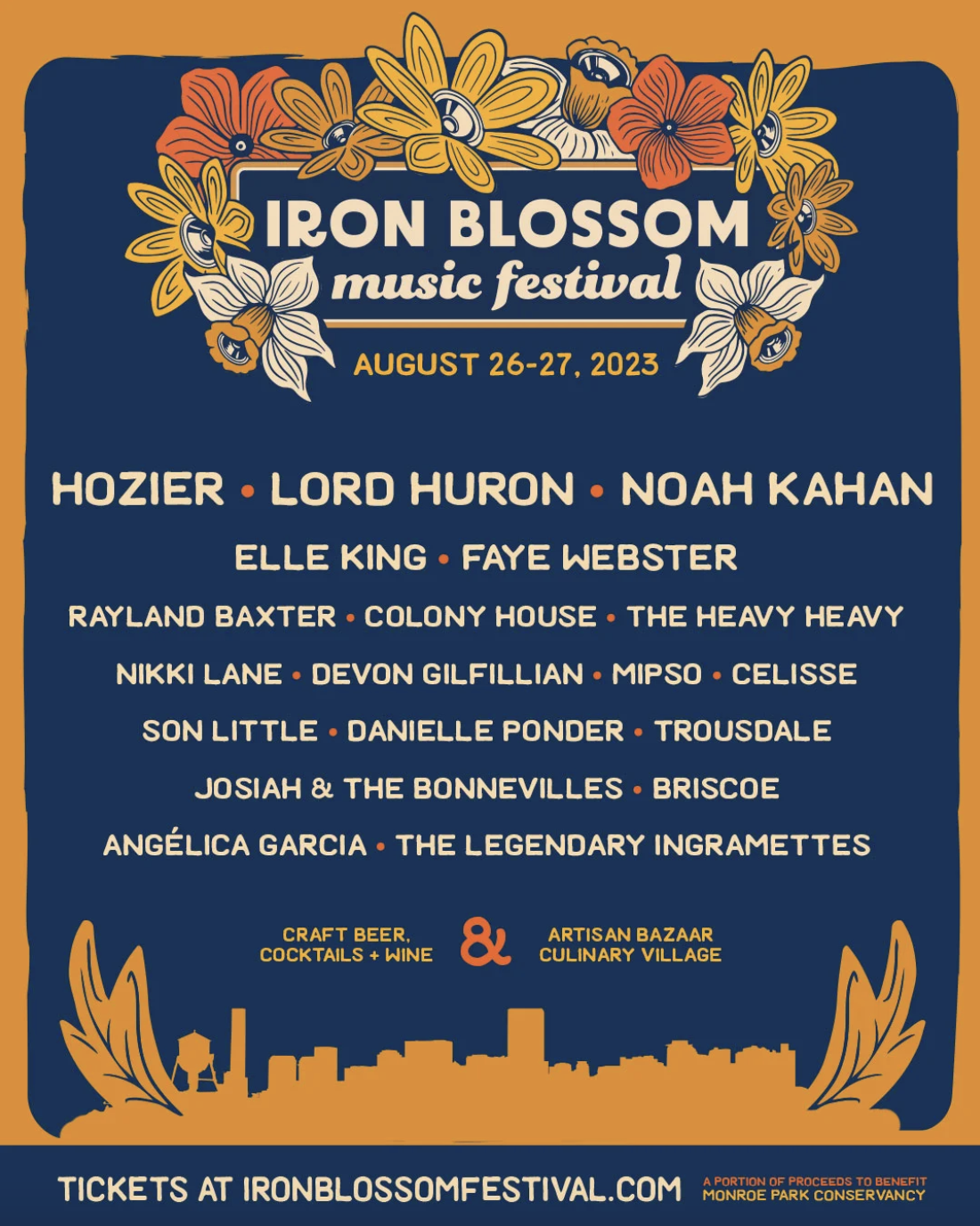 Hozier to Headline Iron Blossom Festival • Music Daily