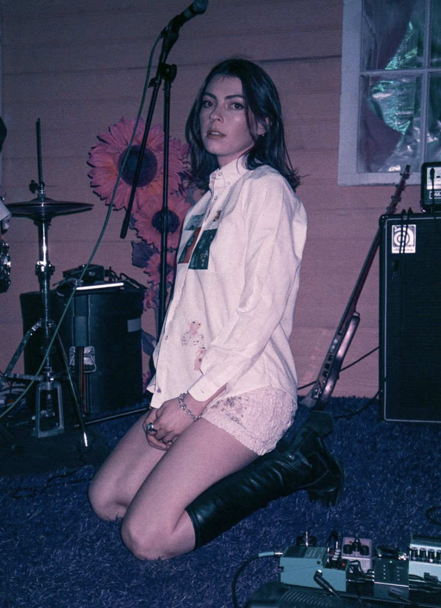 Anna Shoemaker in studio