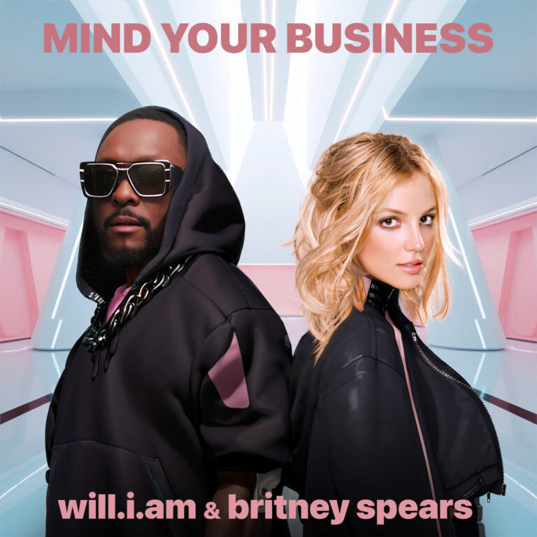 Britney Spears drops a new collaboration, "MIND YOUR BUSINESS," a reworked archive track from producer Will.i.am. This release comes fresh off the announcement of Spears's long-awaited memoir, The Woman In Me, out October 24, 2023. Simon & Schuster's showcase site describes the memoir as a "brave and astonishingly moving story about freedom, fame, motherhood, survival, faith, and hope."