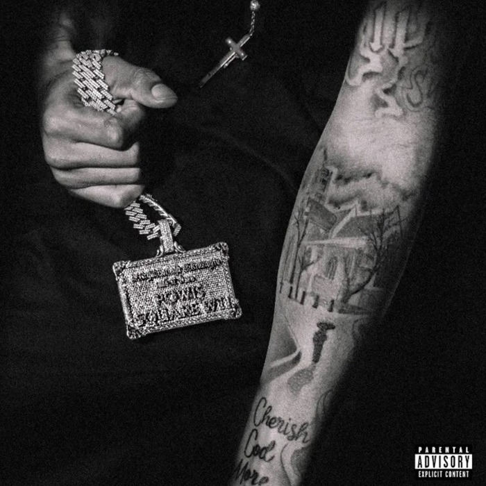 The cover for Digga D's fourth commercial mixtape, "Back to Square One."
