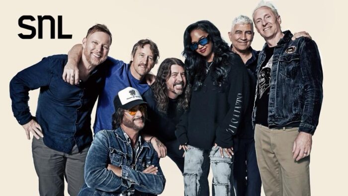 Foo Fighters and H.E.R. on 'SNL.' Retrieved from @foofighters Official Twitter.