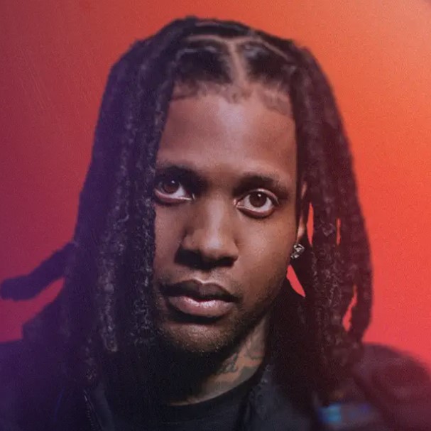 A photo of Chicago rapper Lil Durk used in promotion of his performance with Amazon Music Live. Taken from official Amazon promotional photos.