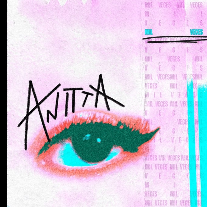 Anitta "Mil Veces" cover art