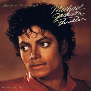 Michael Jackson's "Thriller" cover art