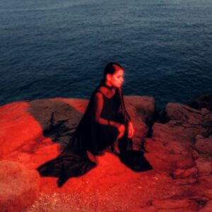 The cover for 'Madres,' the debut album from Peruvian house DJ Sofia Kourtesis.