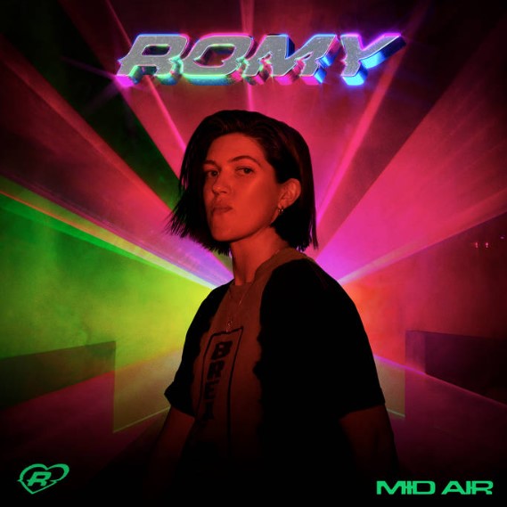 The cover art for Mid Air by Romy, the debut album of the xx's singer & keyboardist.