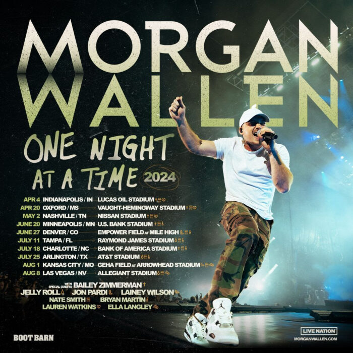 Wallen Adds Dates to 2024 Tour • Music Daily
