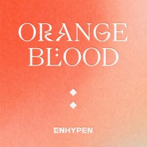 ENHYPEN 'ORANGE BLOOD' album cover art